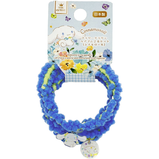 フラワークラウンヘアゴムシナモロール画像1
