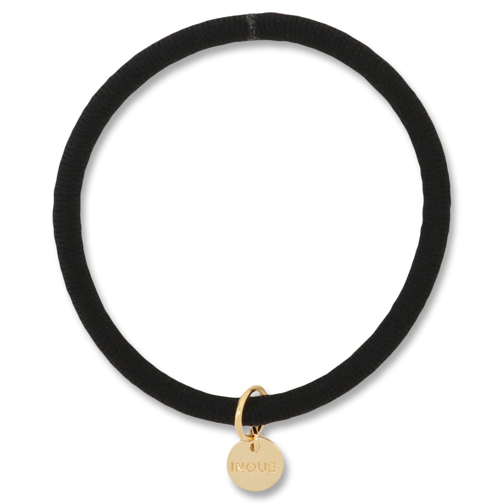 [MyRubber] Essential Picks ブラック / 3種セット ヘアアクセサリー ヘアゴム しっかり結ぶ ソフトに結ぶ 髪に跡が残りにくい 髪が細い 毛量多め ヘアアレンジ