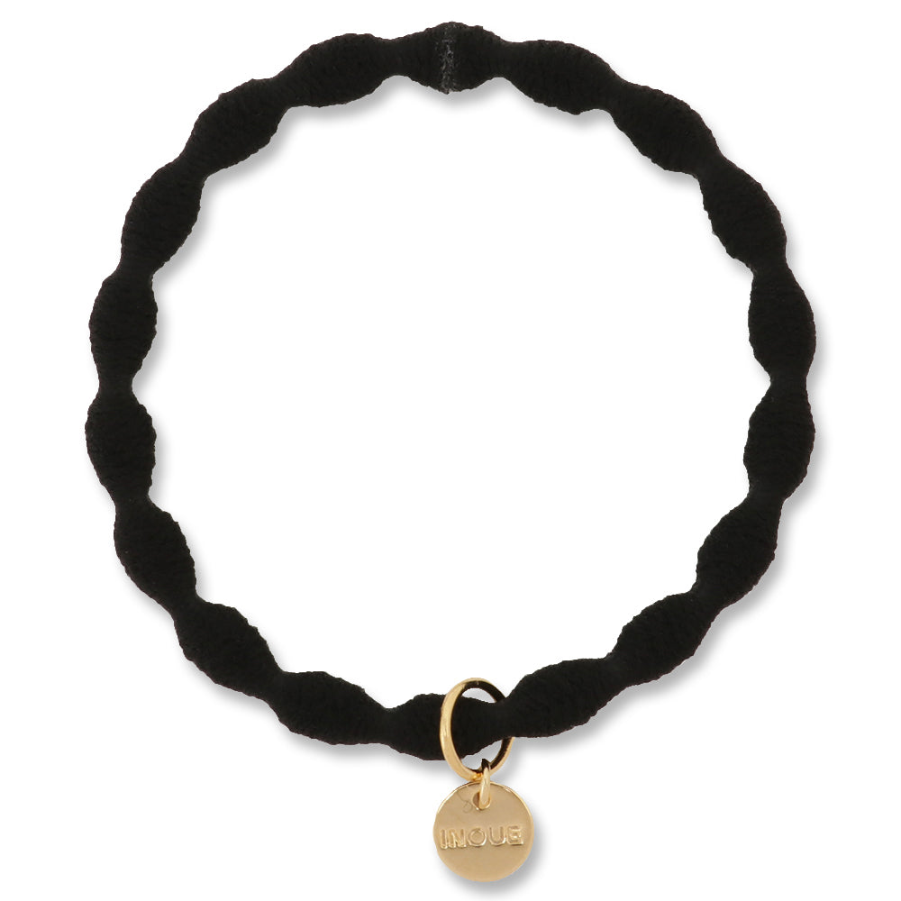 [MyRubber] Essential Picks ブラック / 3種セット ヘアアクセサリー ヘアゴム しっかり結ぶ ソフトに結ぶ 髪に跡が残りにくい 髪が細い 毛量多め ヘアアレンジ