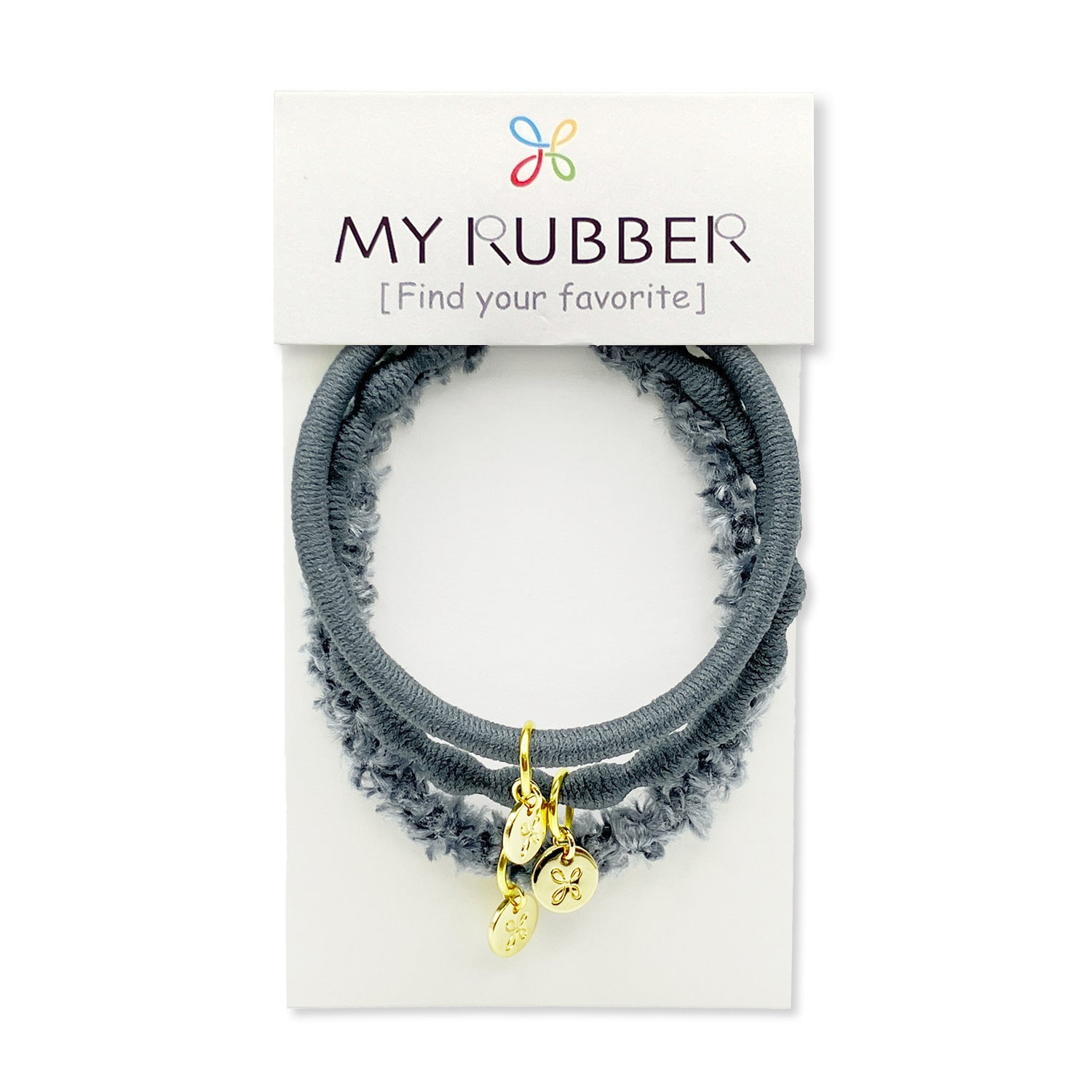 MyRubber] Essential Picks ライトグレー / 3種セット ヘア