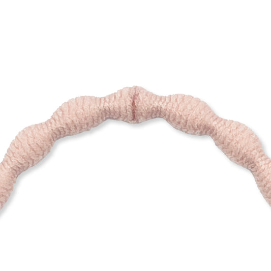 [MyRubber] ポコリングL パウダーピンク / ヘアアクセサリー ヘアゴム 毛量多め ソフトに結ぶ しっかり留まる