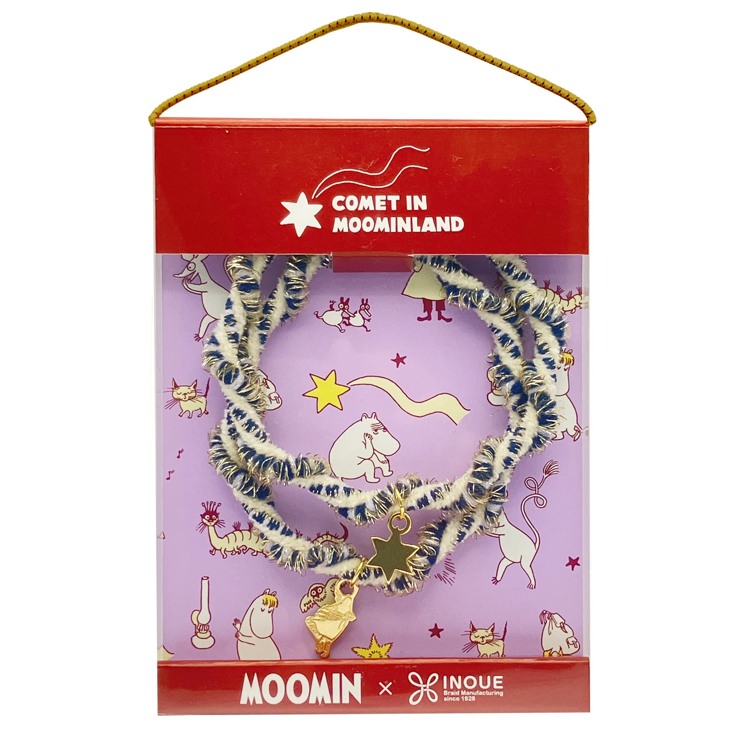 INOUE] MOOMIN・COMET IN MOOMINLANDヘアゴム（スナフキン） – inoue-braid