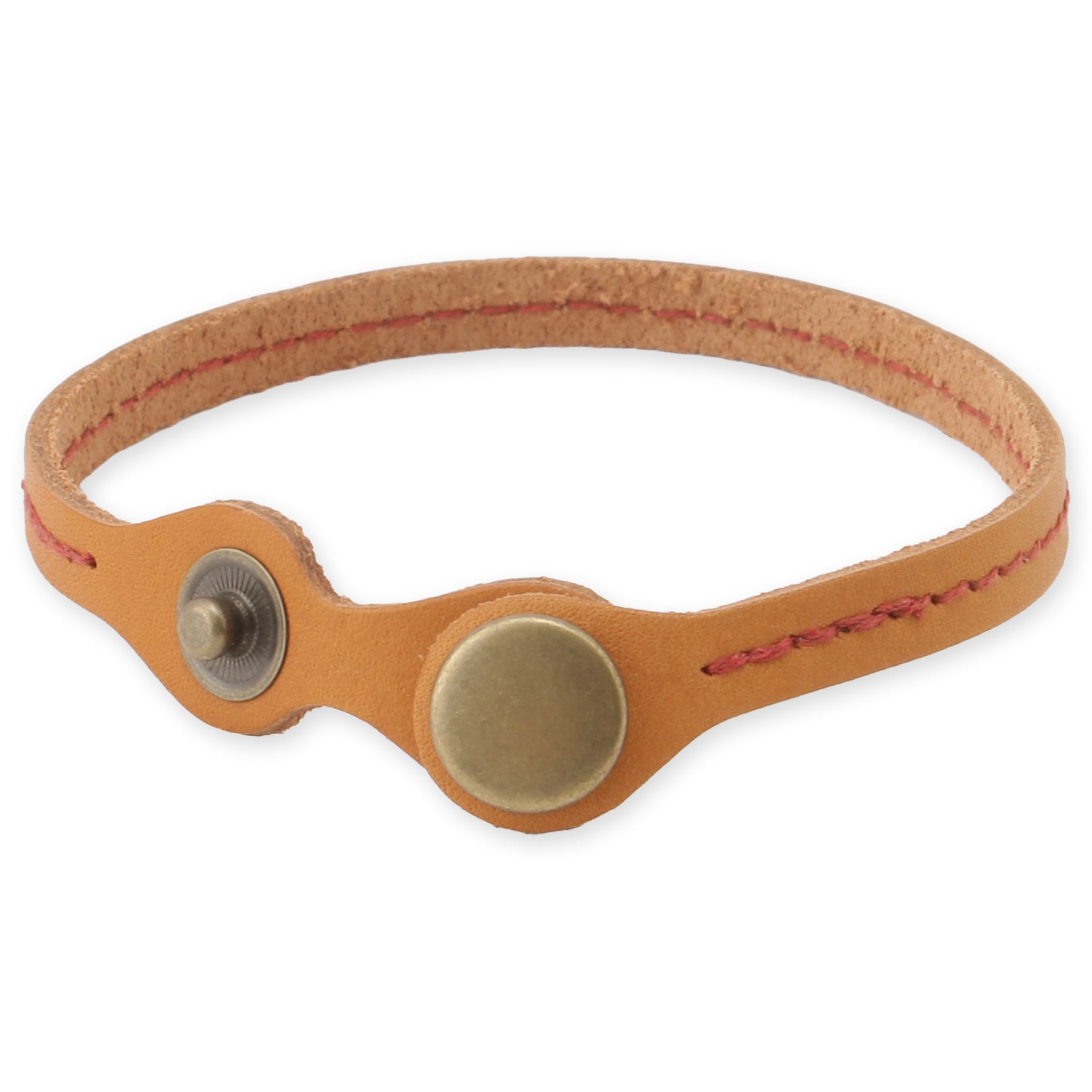 INOUE] 静電軽減アーム皮平細タイプ （ボタン） M&L 生成 / 静電気軽減