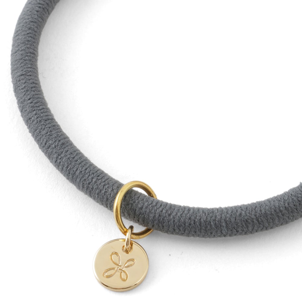 MyRubber] ピッタリングL ライトグレー / ヘアアクセサリー ヘアゴム