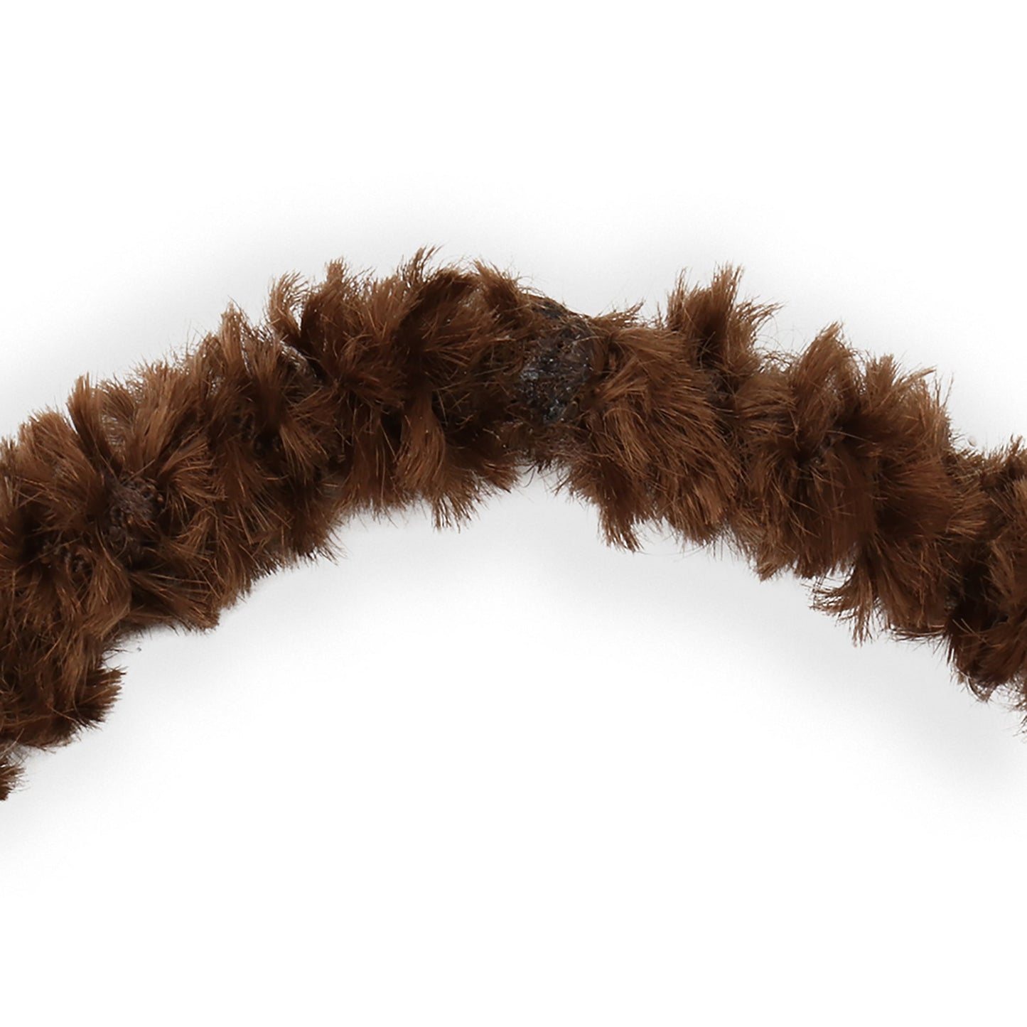 [MyRubber] フワリングL チョコレートブラウン / ヘアアクセサリー ヘアゴム 優しく結ぶ 髪に跡が残りにくい パーマ ゆるヘア